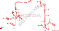 BRAKE PEDAL for Honda CBR 600 RR 2004