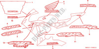 STRIPE (2) for Honda CBR 600 RR 2005
