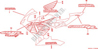 STRIPE (4) for Honda CBR 600 RR 2005