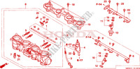 THROTTLE BODY (CBR600RR5/6) for Honda CBR 600 RR MOVISTAR 2006