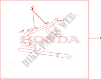REAR MAINTENANCE STAND VT600C for Honda SHADOW VT 750 2005