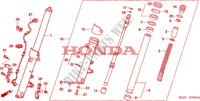 FRONT FORK for Honda CB 1300 TWO TONE 2003
