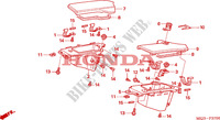 GLOVE BOX for Honda CB 1300 ABS FAIRING 2005
