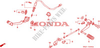 PEDAL for Honda CB 1300 BI COULEUR 2004