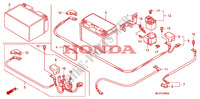 BATTERY for Honda CB 1300 ABS FAIRING 2006