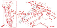 REAR SHOCK ABSORBER for Honda CBR 1000 RR FIREBLADE 2007