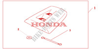 SEAT COWL  *NH1* for Honda CBR 1000 RR FIREBLADE 2005