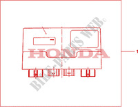 ABS ECU for Honda CBR 600 RR ABS TRICOLORE 2011