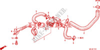 AIR INJECTION CONTROL VALVE for Honda CBR 600 RR ABS GREY ORANGE 2011