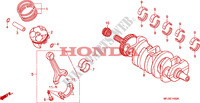 CRANKSHAFT for Honda CBR 600 RR GRAY ORANGE 2011
