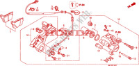 REAR BRAKE CALIPER(CBR600 RA) for Honda CBR 600 RR ABS NOIRE 2011