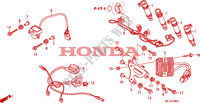 SUB HARNESS SJ50 for Honda CBR 600 RR GRAY ORANGE 2011