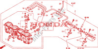 THROTTLE BODY for Honda CBR 600 RR BLACK 2011