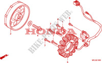 ALTERNATOR for Honda CBR 1000 RR FIREBLADE ABS BLACK 2011