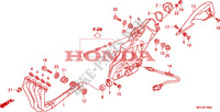 EXHAUST MUFFLER for Honda CBR 1000 RR FIREBLADE ABS TRICOLOUR 2011