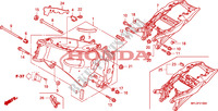 FRAME for Honda CBR 1000 RR FIREBLADE TRICOLORE 2010