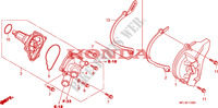 WATER PUMP for Honda CBR 1000 RR FIREBLADE BLACK 2010