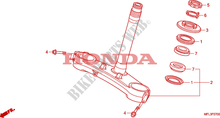 STEERING DAMPER for Honda CBR 1000 RR FIREBLADE 2008