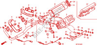 EXHAUST MUFFLER for Honda VT 1300 FURY 2011