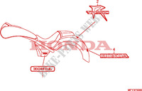 EMBLEM/MARK(VT1300CR/CRA) for Honda VT 1300 C ABS 2010