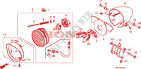 HEADLIGHT for Honda VT 1300 C ABS 2011