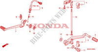 PEDAL for Honda VFR 1200 DCT 2010