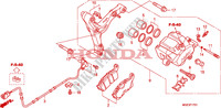 REAR BRAKE CALIPER(VFR120 0FD) for Honda VFR 1200 DCT 2010