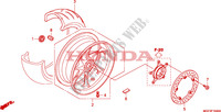 REAR WHEEL for Honda VFR 1200 DCT 2010