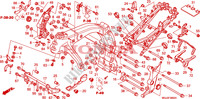 FRAME for Honda CBF 1000 F ABS TS 2011