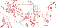R. FRONT BRAKE CALIPER(CB F1000FA/FS/FT) for Honda CBF 1000 F ABS 98HP 2011