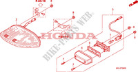 TAILLIGHT for Honda CBF 1000 F ABS 98HP 2011