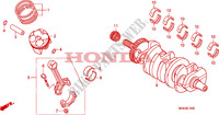 CRANKSHAFT for Honda CBF 600 NAKED 2010