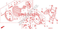 HEADLIGHT (CBF600N/NA) for Honda CBF 600 NAKED ABS 34HP 2010