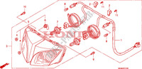 HEADLIGHT (CBF600S/SA) for Honda CBF 600 FAIRING ABS 34HP 2010