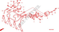 IGNITION COIL for Honda CBF 600 FAIRING ABS 2011