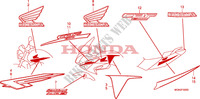 STICKERS for Honda CBF 600 FAIRING ABS 2011