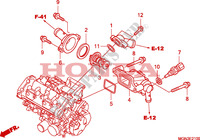 THERMOSTAT for Honda CBF 600 FAIRING ABS 34HP 2010