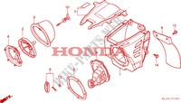 AIR CLEANER (CR500RM ) for Honda CR 500 R 1997