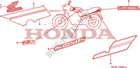STRIPE/MARK (CB450SJ) for Honda CB 450 S 1989