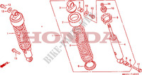 REAR SHOCK ABSORBER for Honda CMX 450 1988