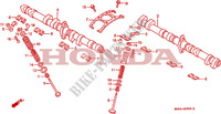 CAMSHAFT for Honda HURRICANE 1000 CBR 1989