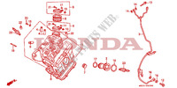 CYLINDER HEAD (FRONT) for Honda PACIFIC COAST 800 1990
