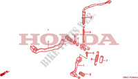 PEDAL for Honda AFRICA TWIN 650 1989