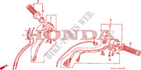 LEVER   SWITCH   CABLE for Honda VFR 750 1990