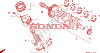 CRANKSHAFT for Honda CBR 600 F 50HP 1995