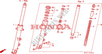 FRONT FORK (1) for Honda CBR 600 F2 1991