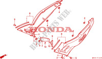 SIDE COVERS for Honda CBR 600 F 27HP 1992