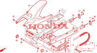 SWINGARM for Honda CBR 600 F3 1995