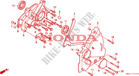 LEFT COVER for Honda SEVEN FIFTY 750 34HP 1995