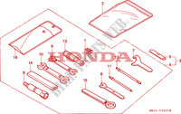 TOOL for Honda SEVEN FIFTY 750 27HP 1992